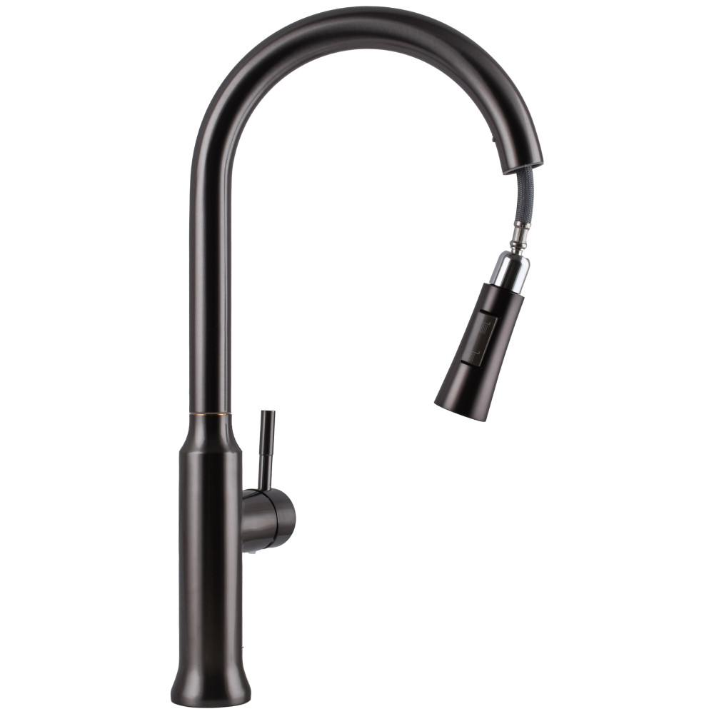 Змішувач для кухні Globus Lux ALPEN SBT1-2033-S-GP