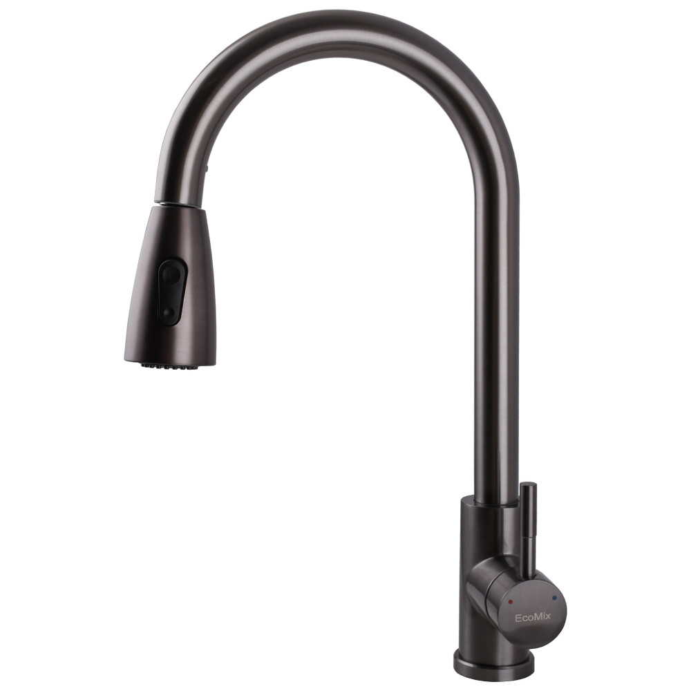 Змішувач для кухні EcoMIX Stella STE-2031-GP