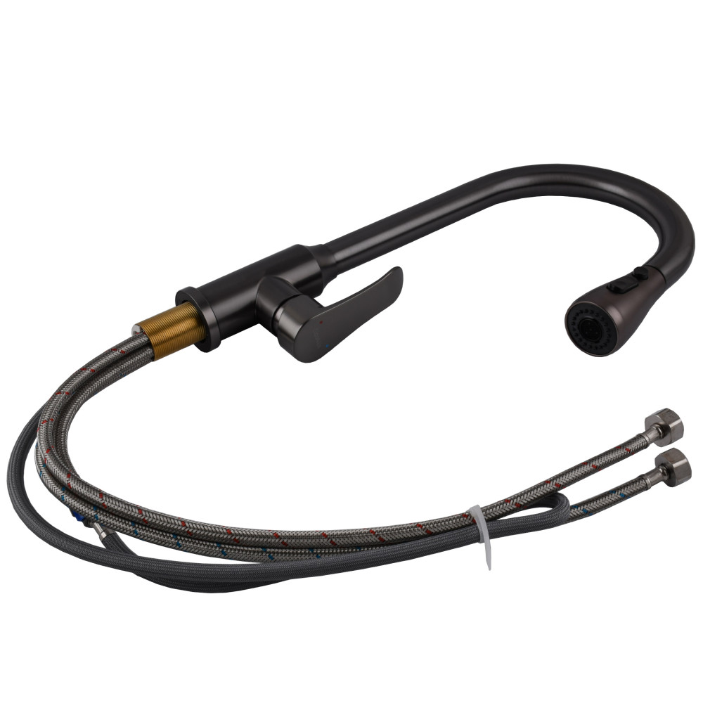 Змішувач для кухні EcoMIX Stella STL-2031-GP