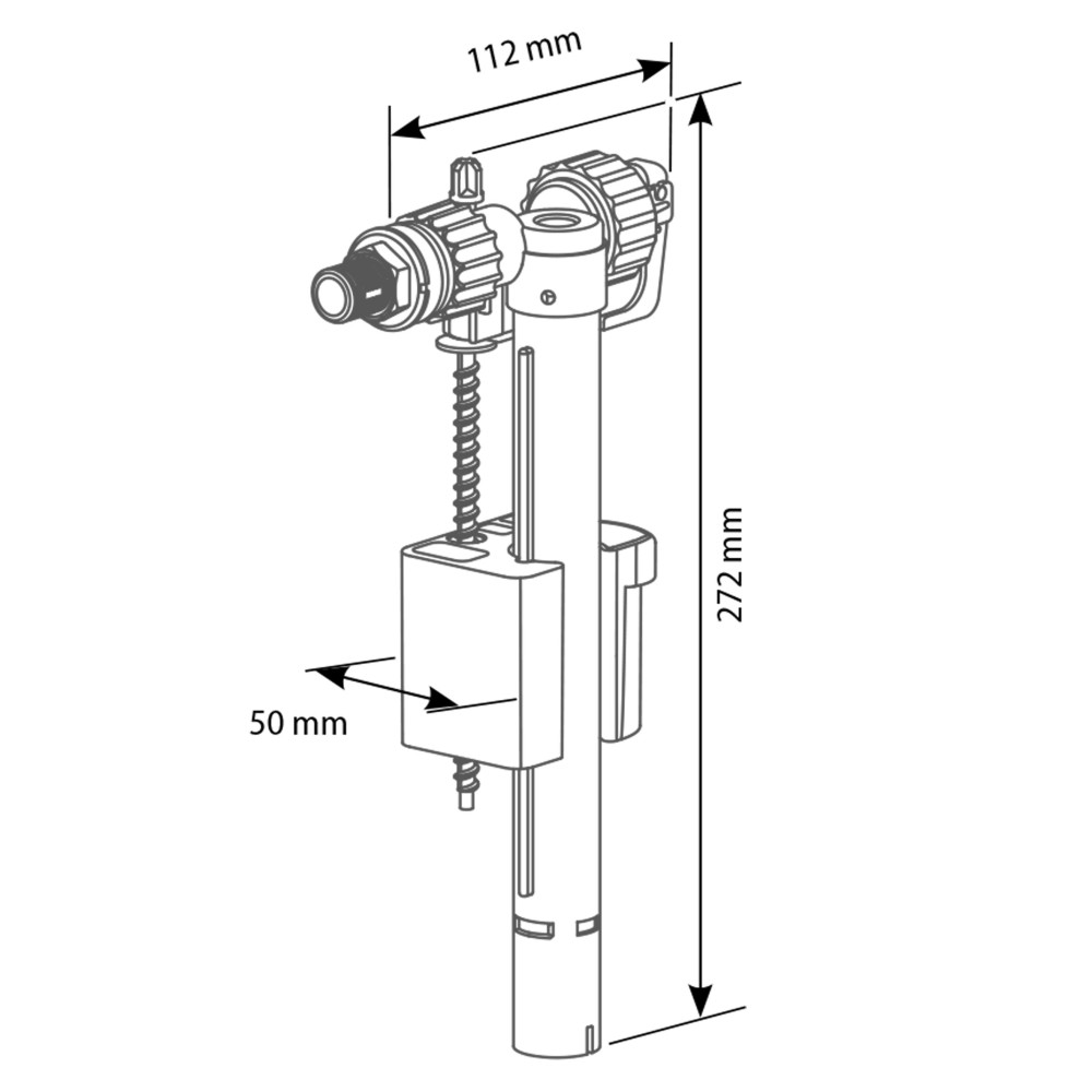 Клапан заповнення SIAMP 20093YPF 1/2″
