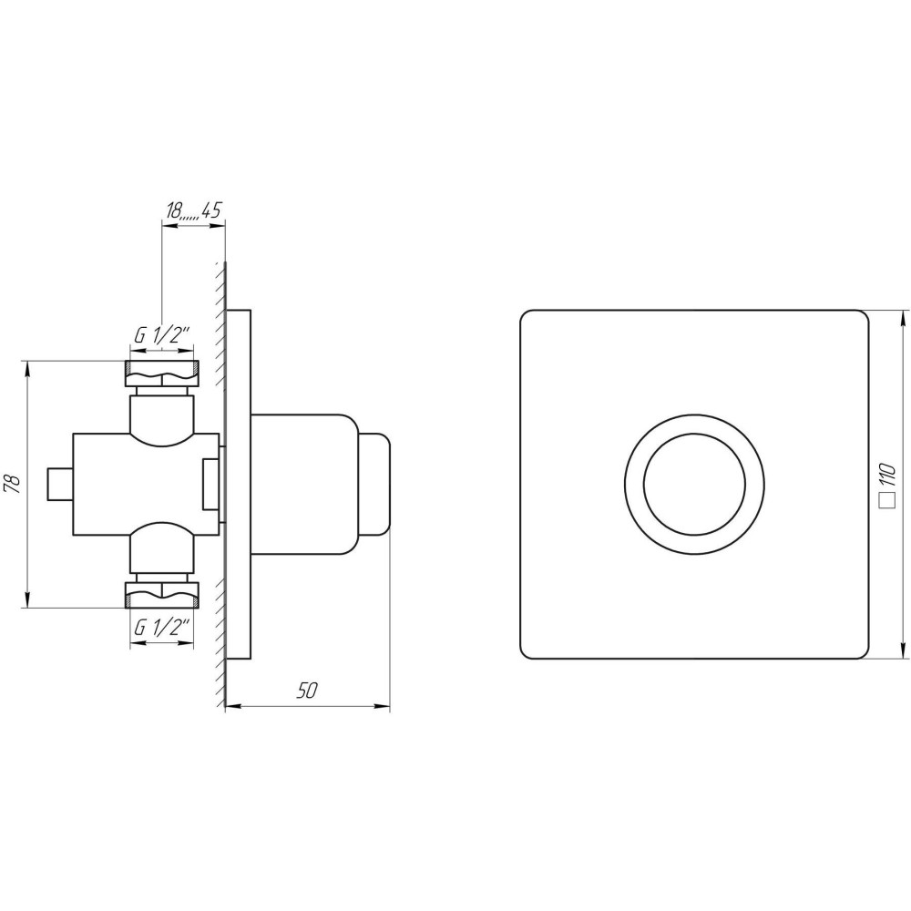 Кран-дозатор для пісуара та душа TREMOLADA ТREMO 467