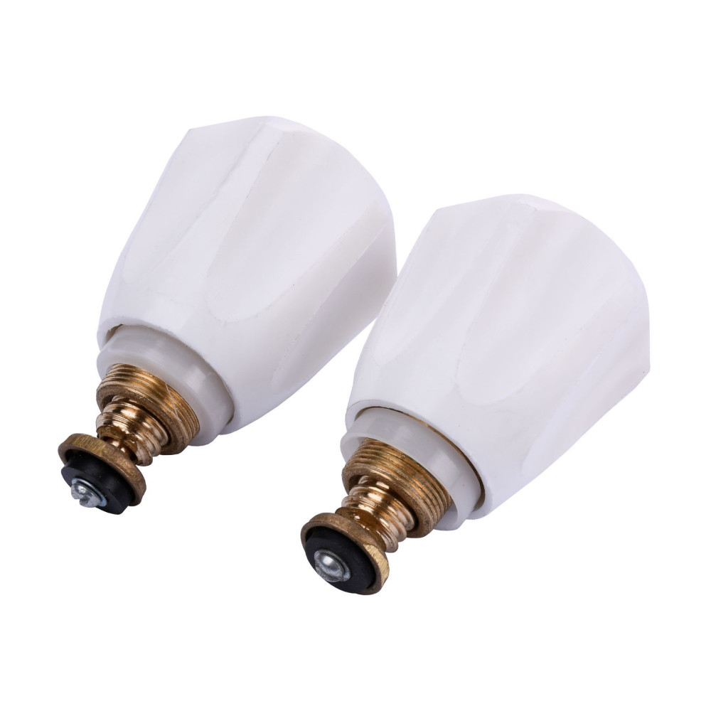 Комплект вентильних головок М18х1 латунний Б1395КМА