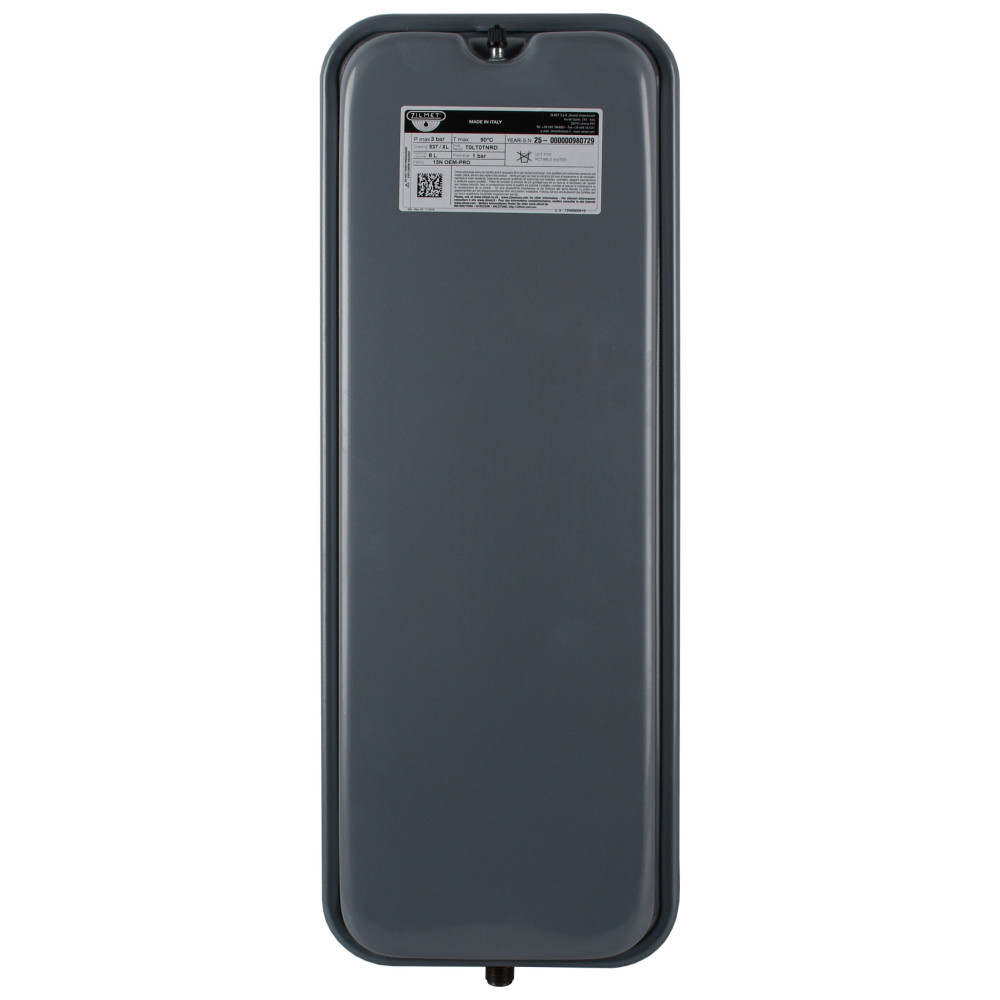 Бак Zilmet oem-pro для монтажу в котли  Арт. 537 8л 3/8″ 3bar прямокутний (13N0000810 )