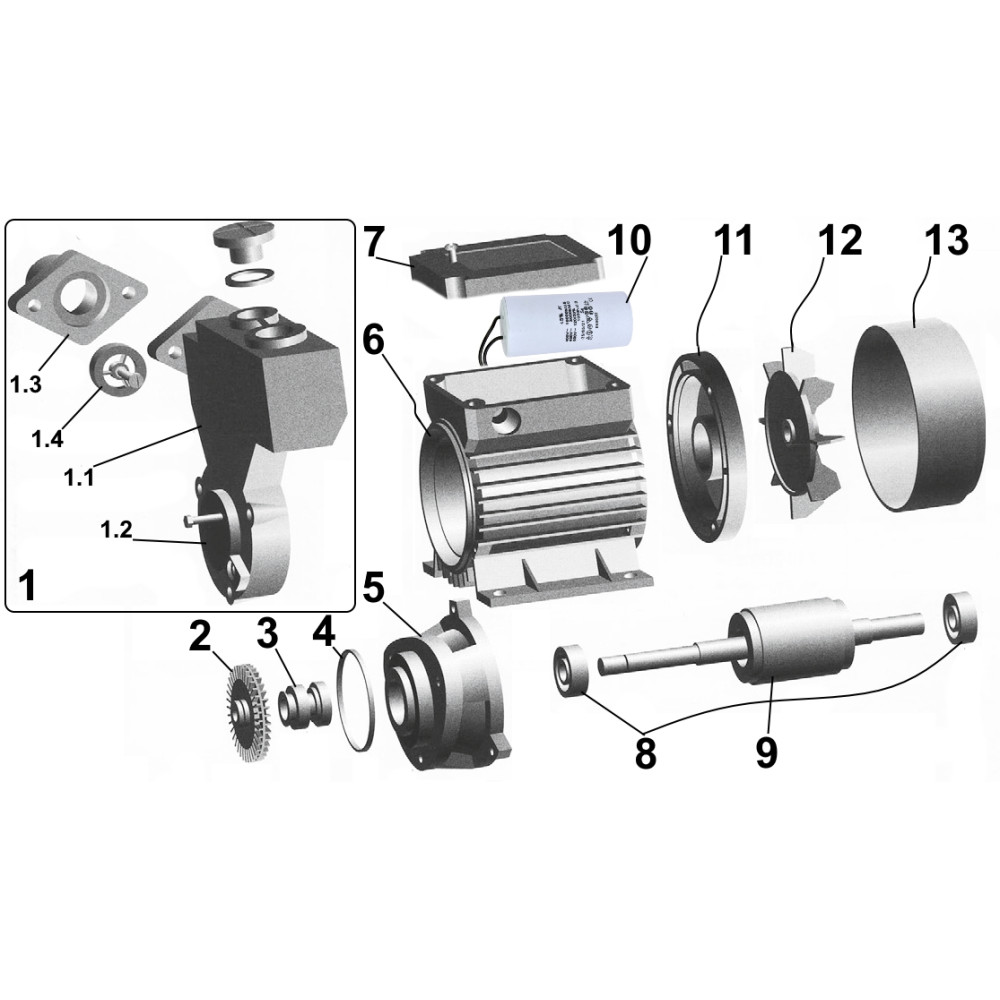 Насос вихровий Optima TPS60 0,37кВт  з ежектором
