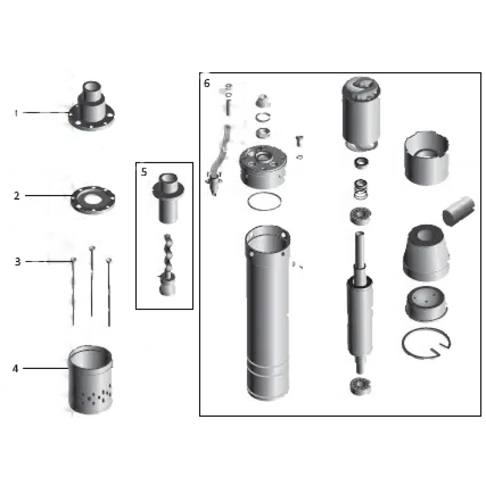 Насос свердловинний шнековий  VOLKS pumpe  2QGD 1-48-0,25кВт 2 дюйми! + кабель 15м