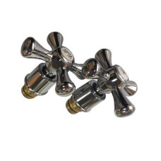 Рукоятка + Кран-букса Globus Lux CRUIZE GBC-03S-MEC (2шт) Рукоятка + Кран-букса Globus Lux CRUIZE GBC-03S-MEC (2шт)