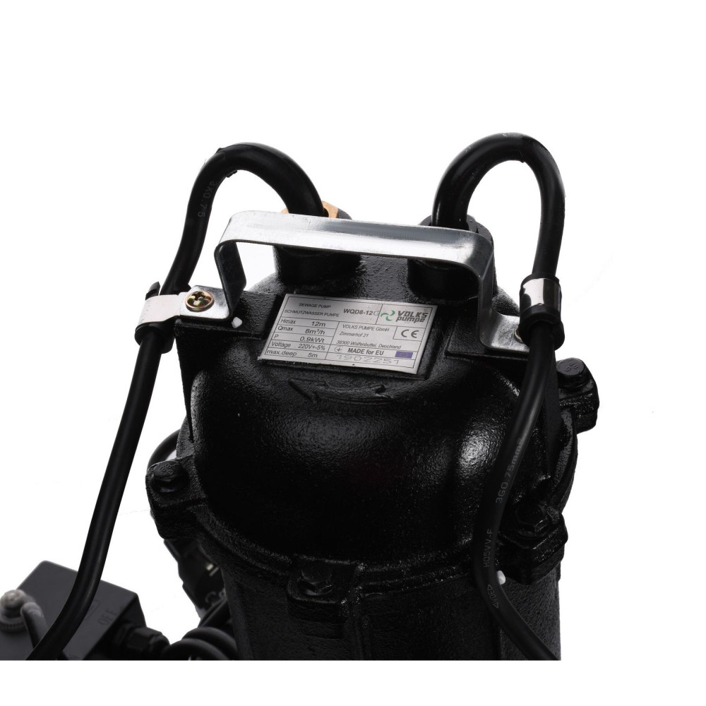 Насос фекальний з ріжучим механізмом VOLKS WQ   8-12G 1.1кВт