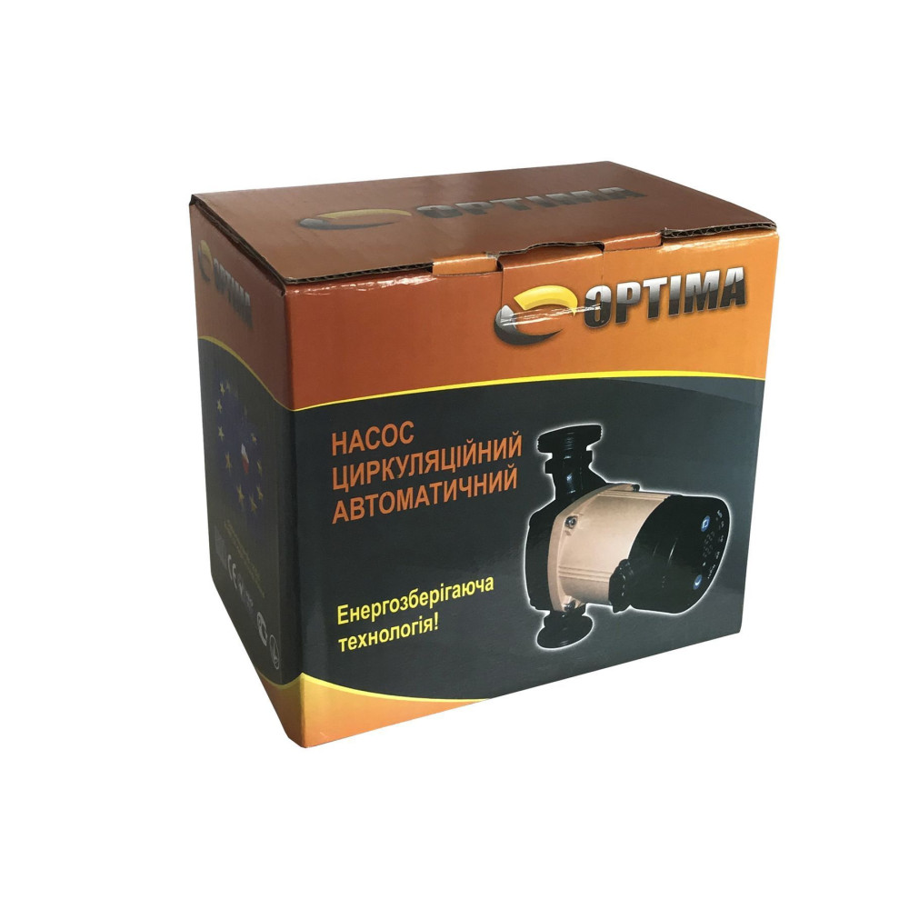 Насос циркуляційний енергоощадний  Optima OP25-40AUTO 180мм + гайки