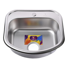 Мийка кухонна врiзна прямокутна 490x460х180 Decor MR 4946 D Mira