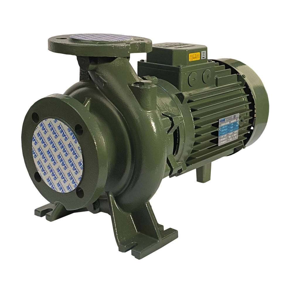 Насос моноблочний IR 50-160B 5,5 кВт SAER (75 м3/год, 32.5 м)