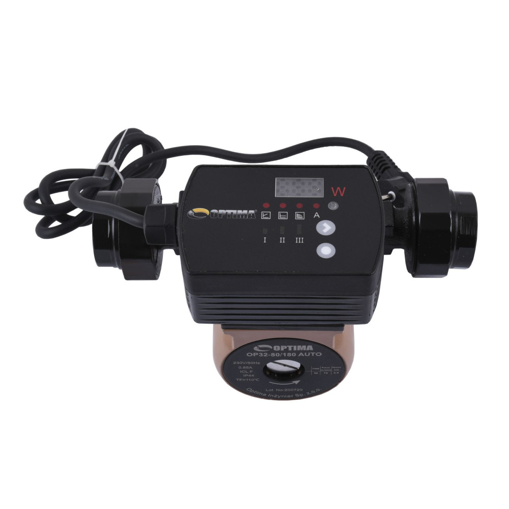 Насос циркуляційний енергоощадний  Optima OP32-80AUTO 180мм + гайки