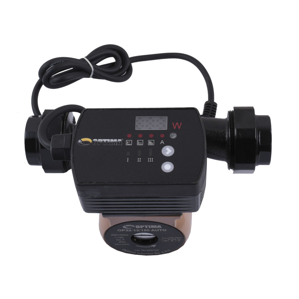 Насос циркуляційний енергоощадний  Optima OP32-12AUTO 180мм + гайки