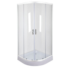 Душова кабіна півкругла WISLA L90TW (L90WT) BRAVO (2уп.)