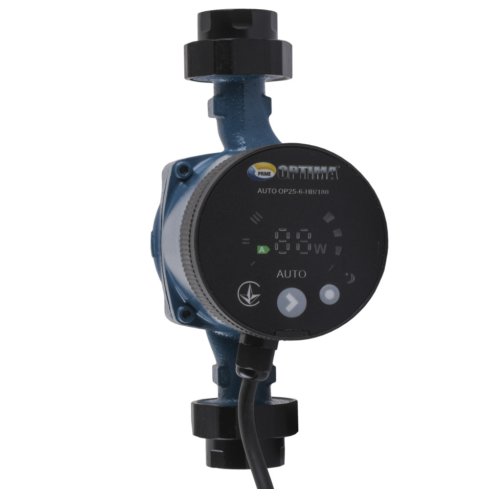 Насос циркуляційний енергоощадний  Optima PRIME OP25-60AUTO 180мм + гайки