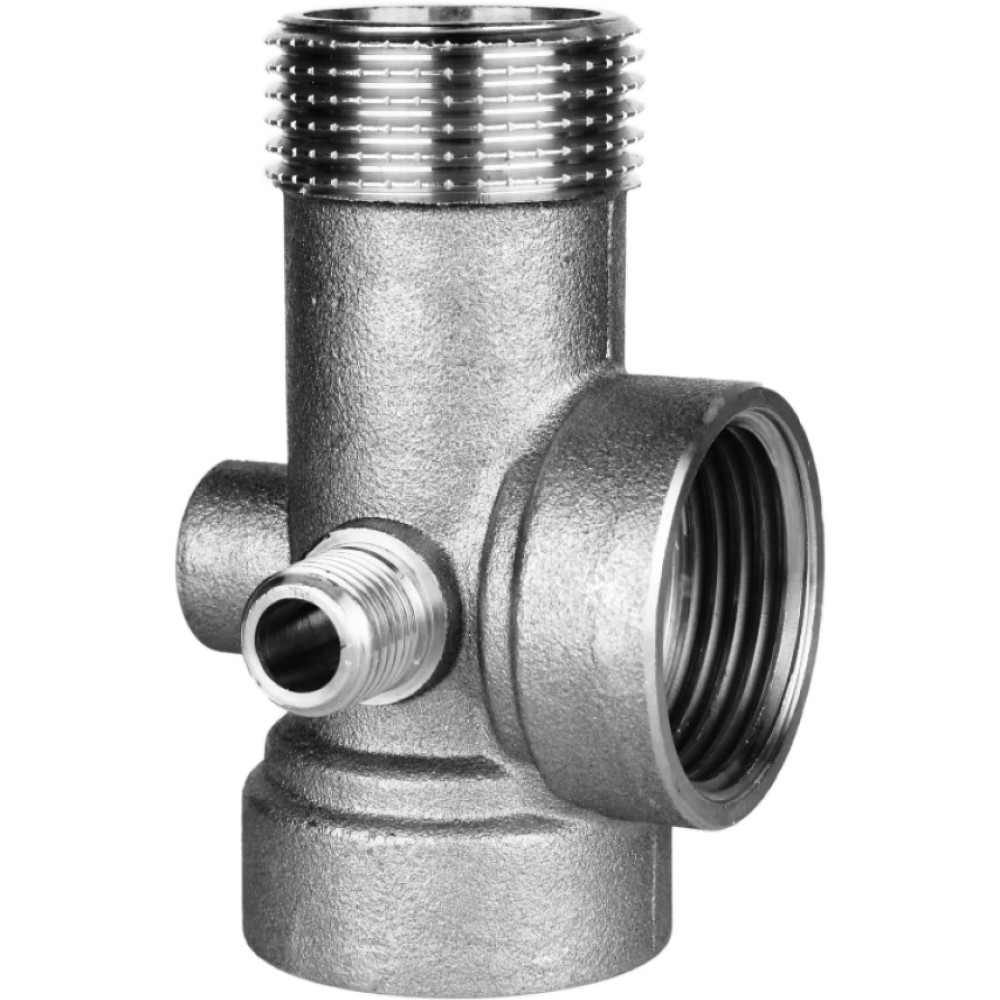 Гребінка 5-ти ходова 80мм (п'ятірник) нікельована посилена 1″ЗРх1″ВРх1″ВРх1/4″ВРх1/4″ЗР А2237А(нк)