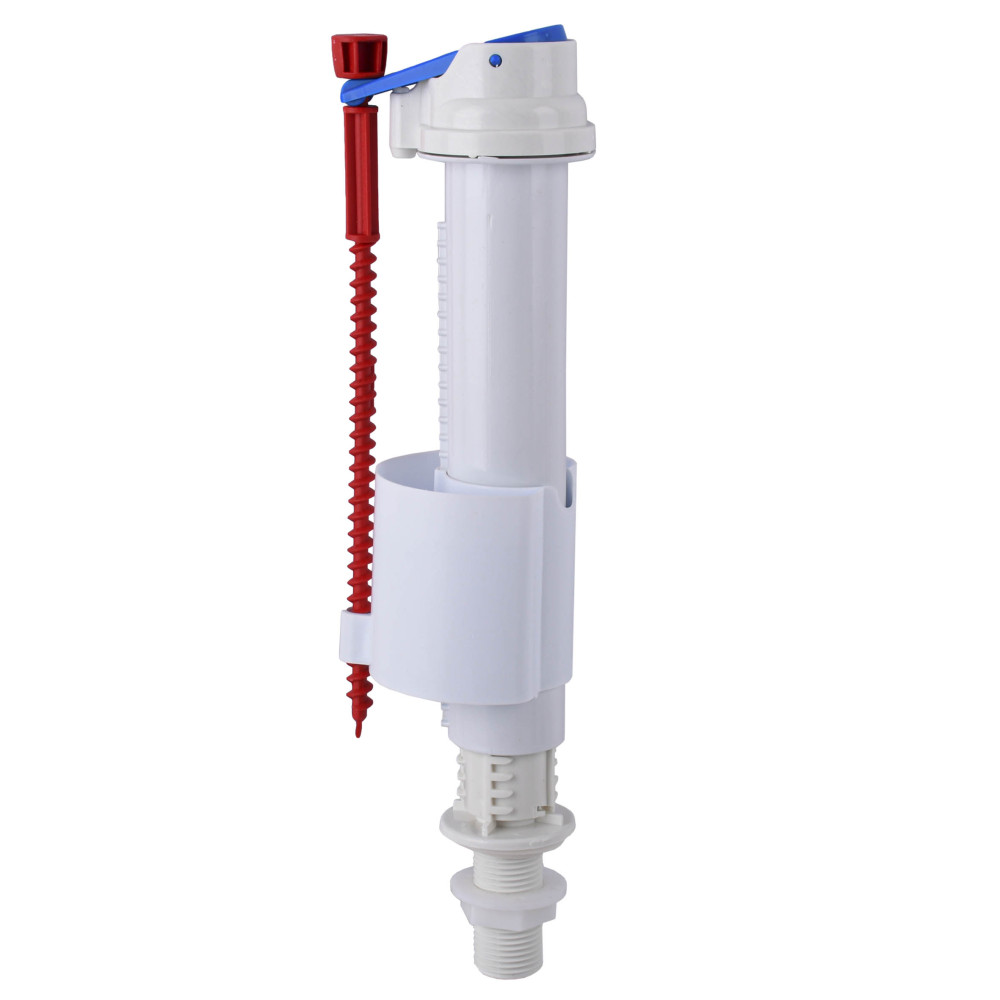 Комплект арматури для зливного бачка з нижнею подачею води  1/2 ″ та двома режимами зливу АБк2-10