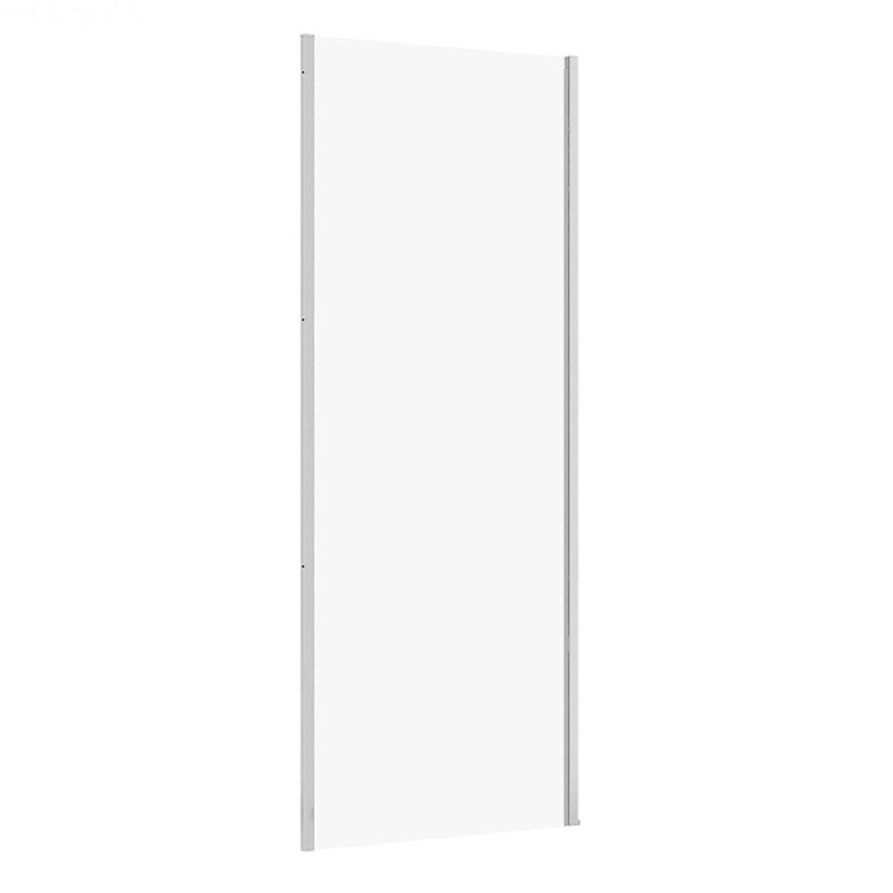 Душова стінка до розпашних дверей LARGA  80x195 профіль хром PL