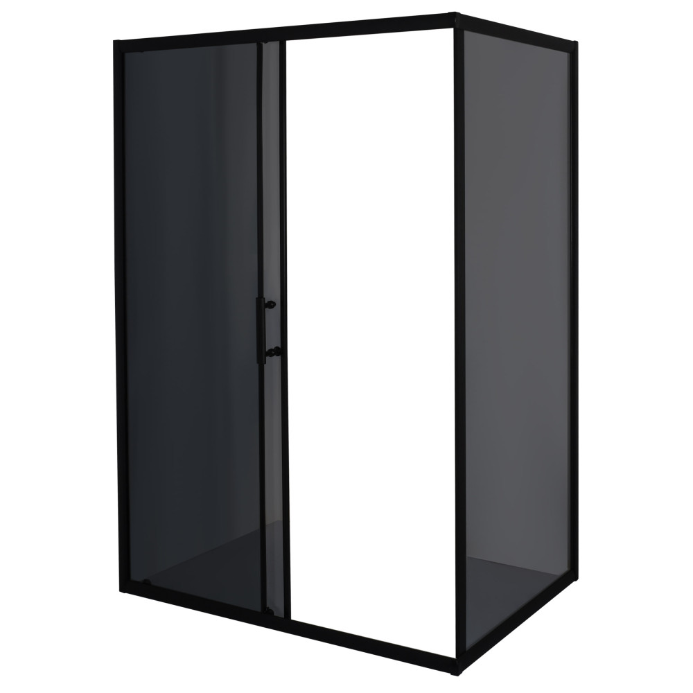 Душова кабіна прямокутна без піддона NISA N120GB BRAVO (1уп.)