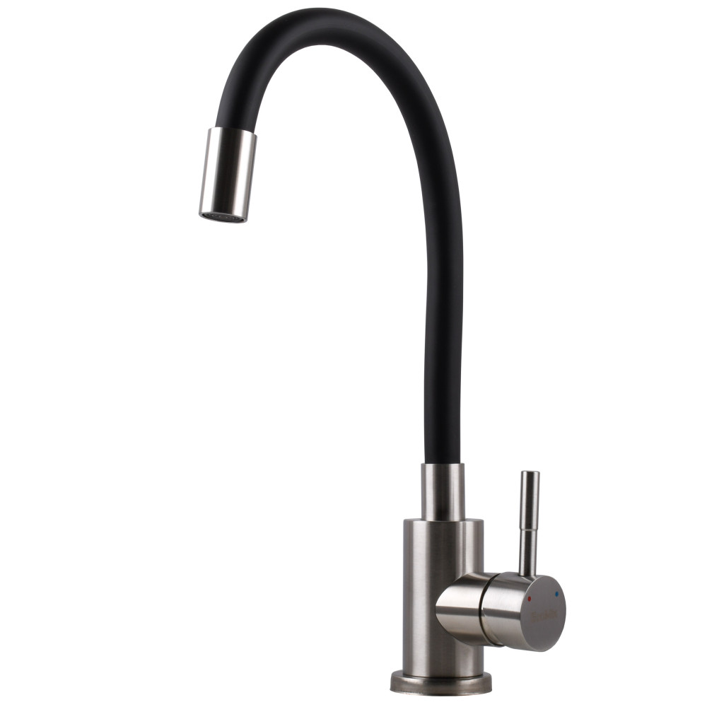 Змішувач для кухні EcoMIX ALPEN AISI-203SB