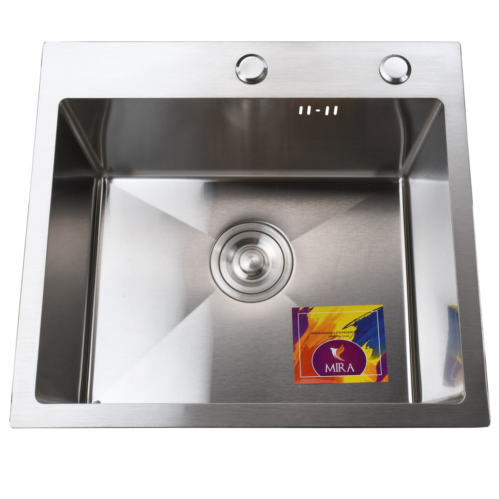 Мийка кухонна 3mm 500х450 Satin 5045HS Mira