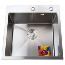 Мийка кухонна 3mm 500х500 Satin 5050HS Mira