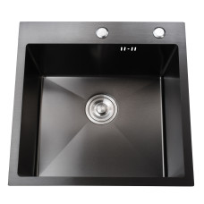 Мийка кухонна 3mm 500х500 Black 5050HB Mira