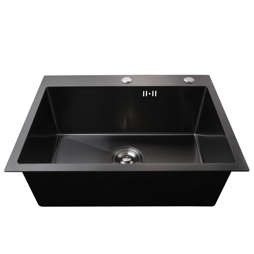 Мийка кухонна 3mm 600х450 Black 6045HB Mira