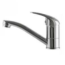 Змішувач для умивальника EcoMix ELIT EM-N-103M-WH-1 поворотній 15см (без Шлангів)-(по 1шт в коробці)