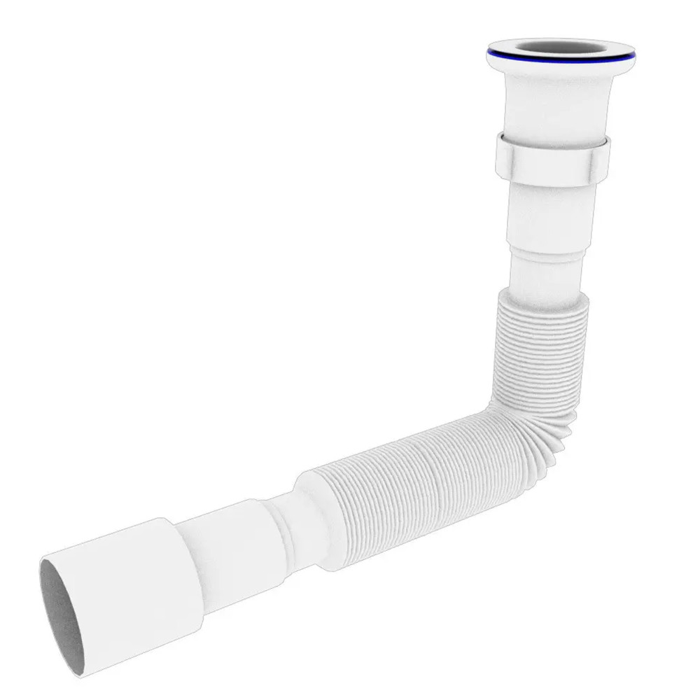 Гофросифон OPTIMUM подовжений 1 1/2″*40/50 (400-840мм) OPTI 14054