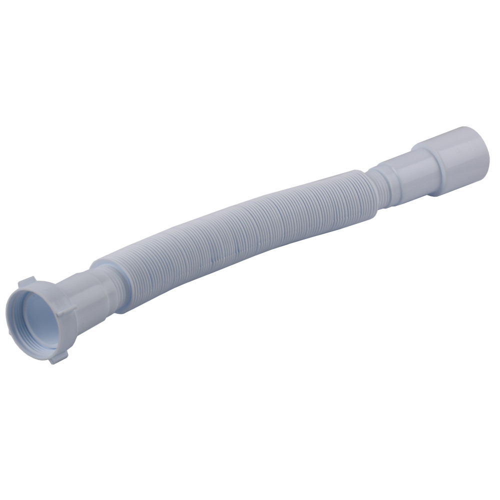 Гофротруба OPTIMUM з'єднувальна з накидною гайкою 1 1/2″*40/50 (460-1100мм) OPTI 00014