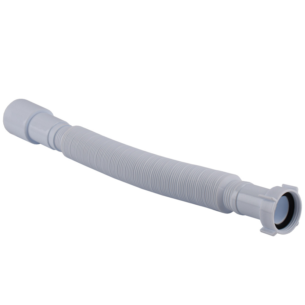 Гофротруба OPTIMUM з'єднувальна з накидною гайкою 1 1/4″*40/50 (460-1100мм) OPTI 00048