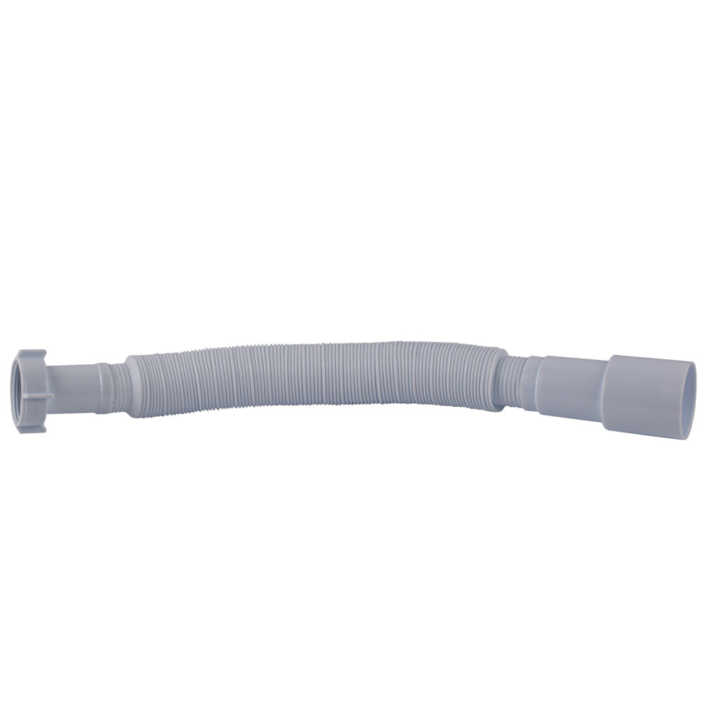 Гофротруба OPTIMUM з'єднувальна з накидною гайкою 1 1/4″*40/50 (460-1100мм) OPTI 00048