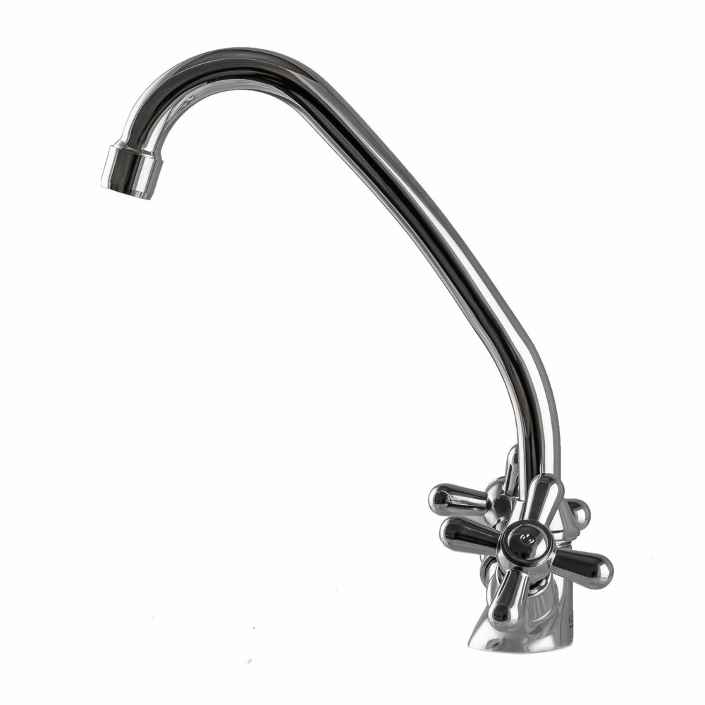 Змішувач для кухні Globus Lux GB-SHARM-0104-00-WH без шлангів