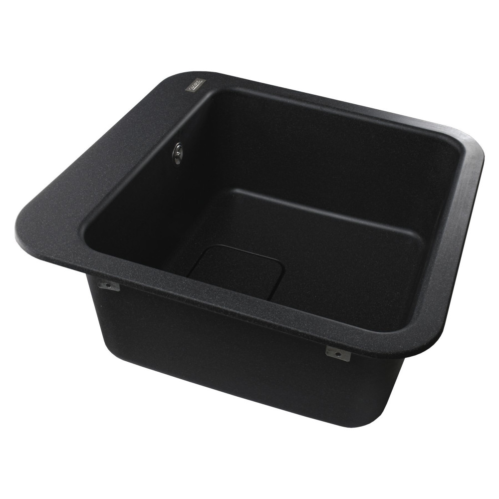 Гранітна мийка Globus Lux BARBORA  графіт 510х510мм-А0001