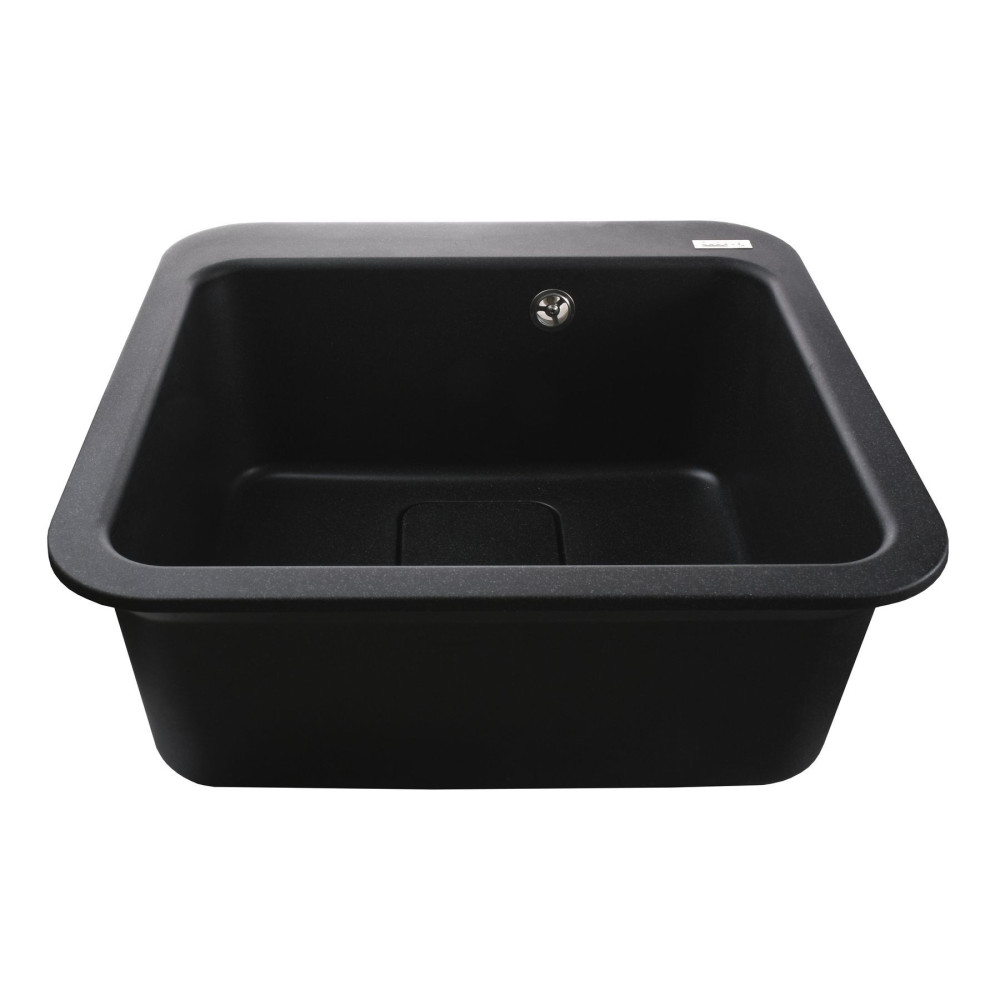 Гранітна мийка Globus Lux BARBORA  графіт 510х510мм-А0001