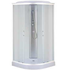 Душовий бокс півкруглий WISLOK L90FFW (L90W) BRAVO (3уп.)