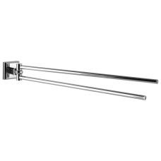 KB 9931 Тримач для рушників подвійний поворотній 45 см, латунь,