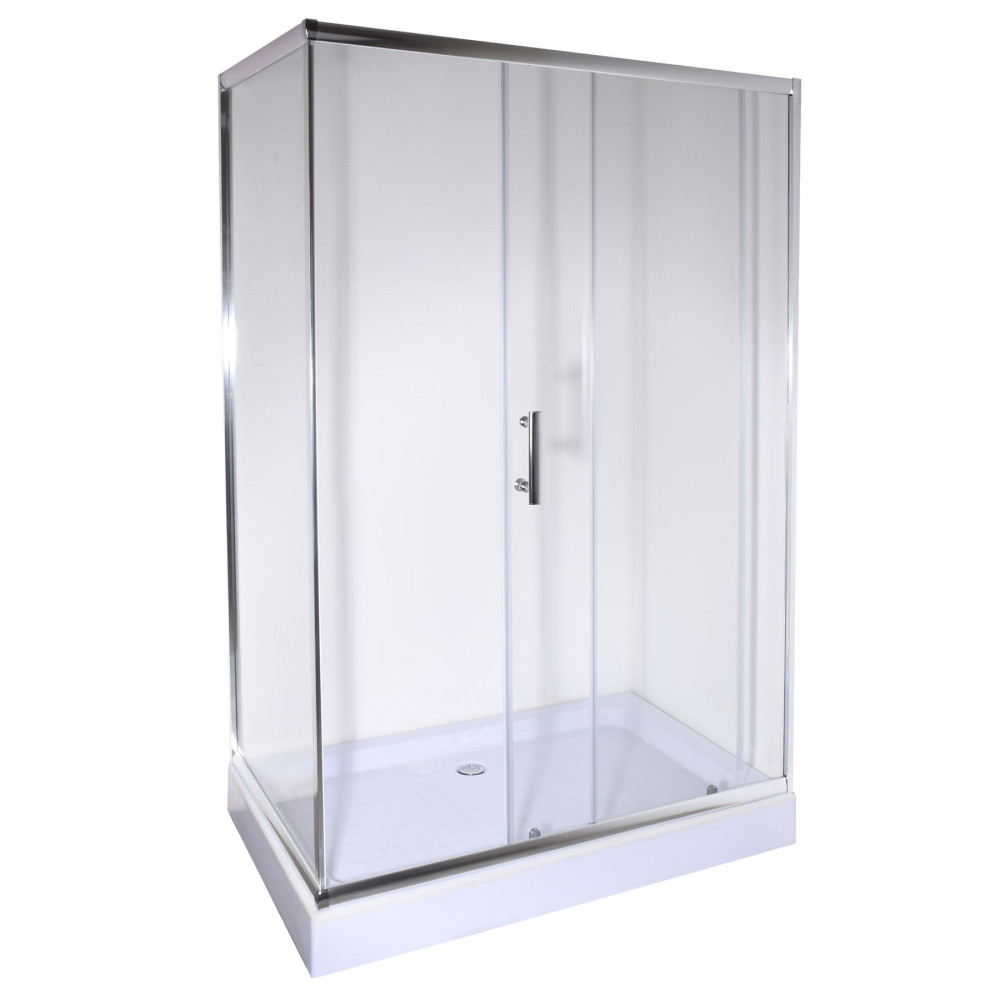 Душова кабіна прямокутна NISA L120TC (L120T) BRAVO (2уп.)