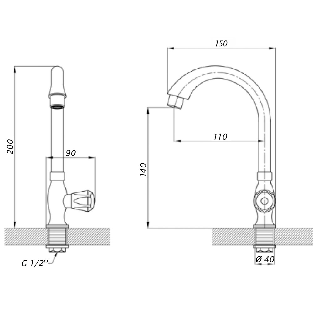 Монокран для умивальника BRAVO B2-00-001 термостійкий ABS пластик