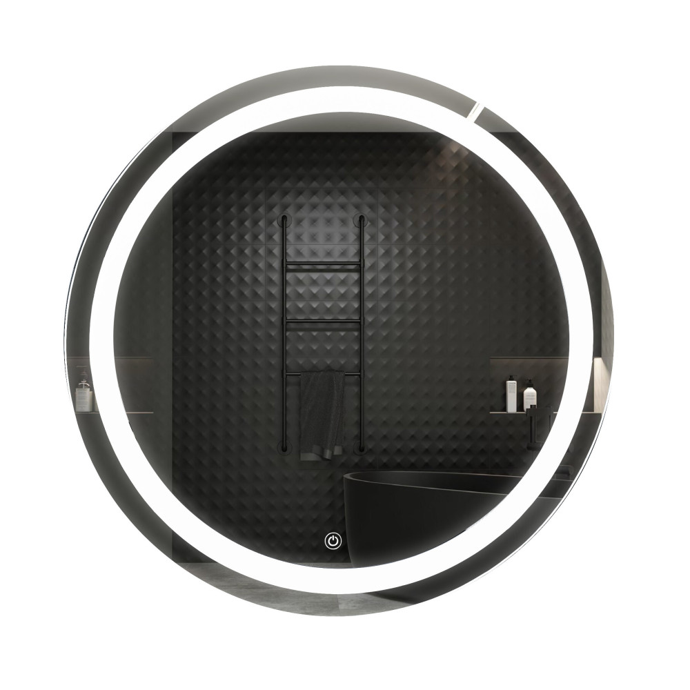 Дзеркало UNIO MRR-09 RND-S 700 x 700 mm LED FL з сенсором