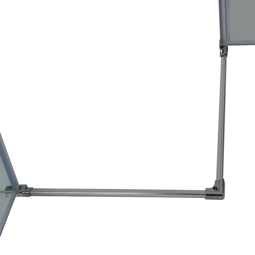 Душова кабіна квадратна без піддона від стіни WDA N90TC BRAVO (1уп.)