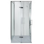 Душова кабіна квадратна без піддона від стіни WDA N90TC BRAVO (1уп.)