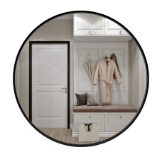 Дзеркало UNIO MRR-10 RND-S 900 x 900 mm LED BL з сенсором