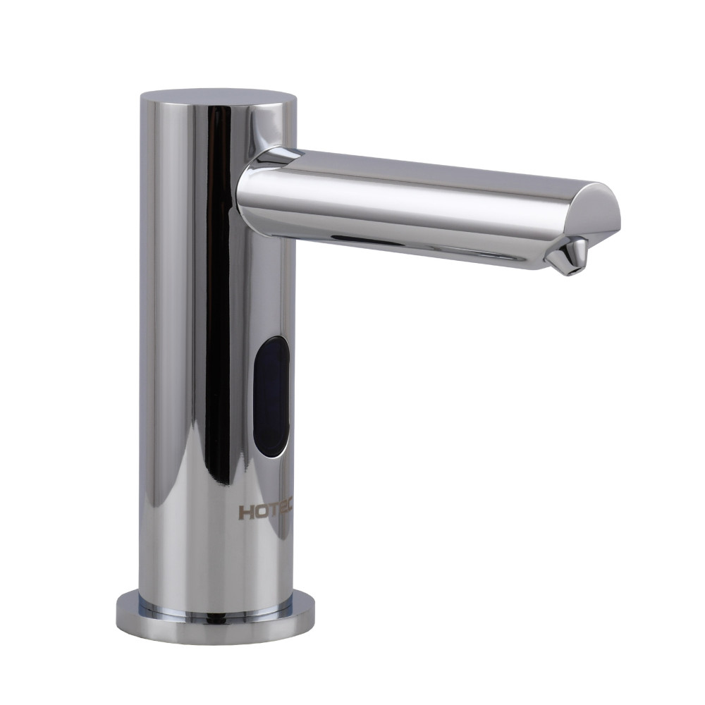 Дозатор рідкого мила сенсорний на умивальник HOTEC 13.515-DC/AC 220V/240V трансфор,,латунь,1000мл