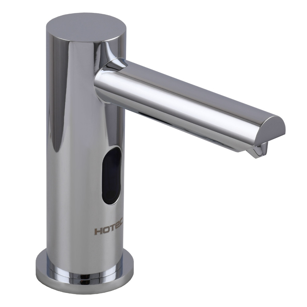 Дозатор рідкого мила сенсорний на умивальник HOTEC 13.515-DC/AC 220V/240V трансфор,,латунь,1000мл