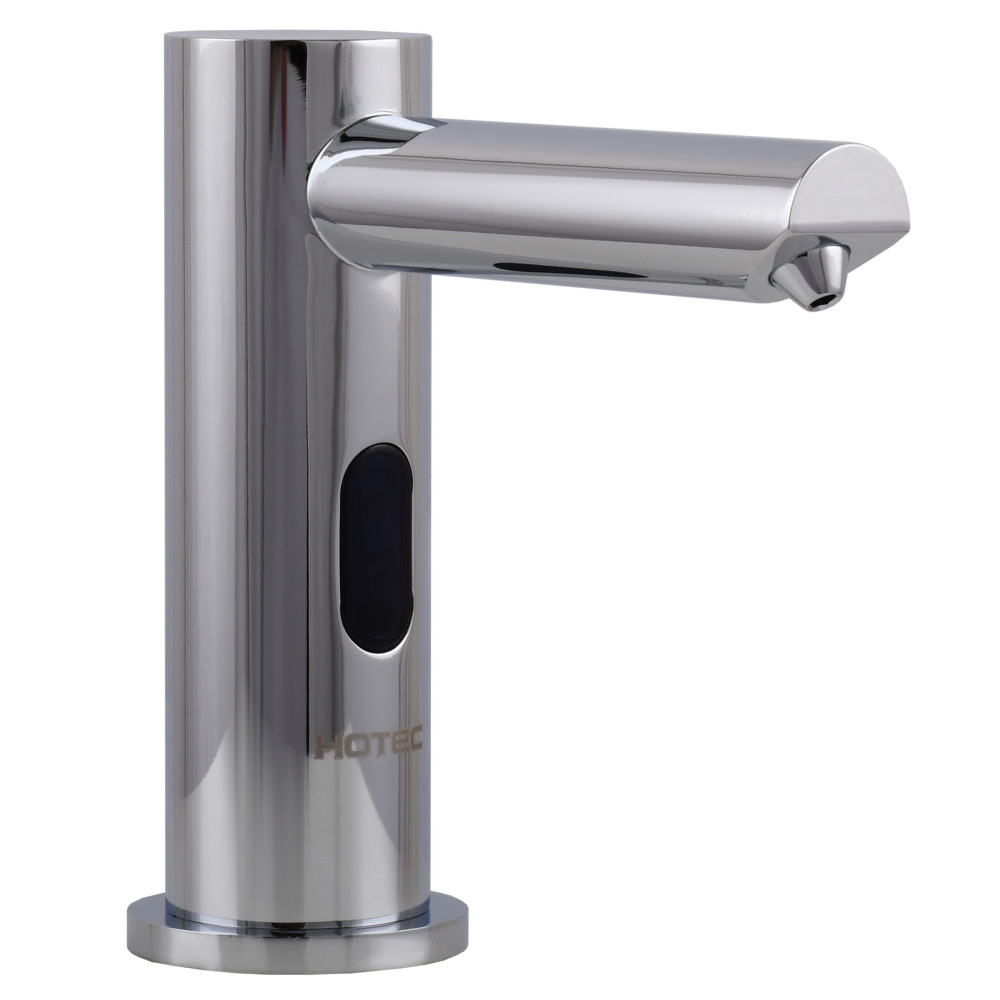 Дозатор рідкого мила сенсорний на умивальник HOTEC 13.515-DC/AC 220V/240V трансфор,,латунь,1000мл