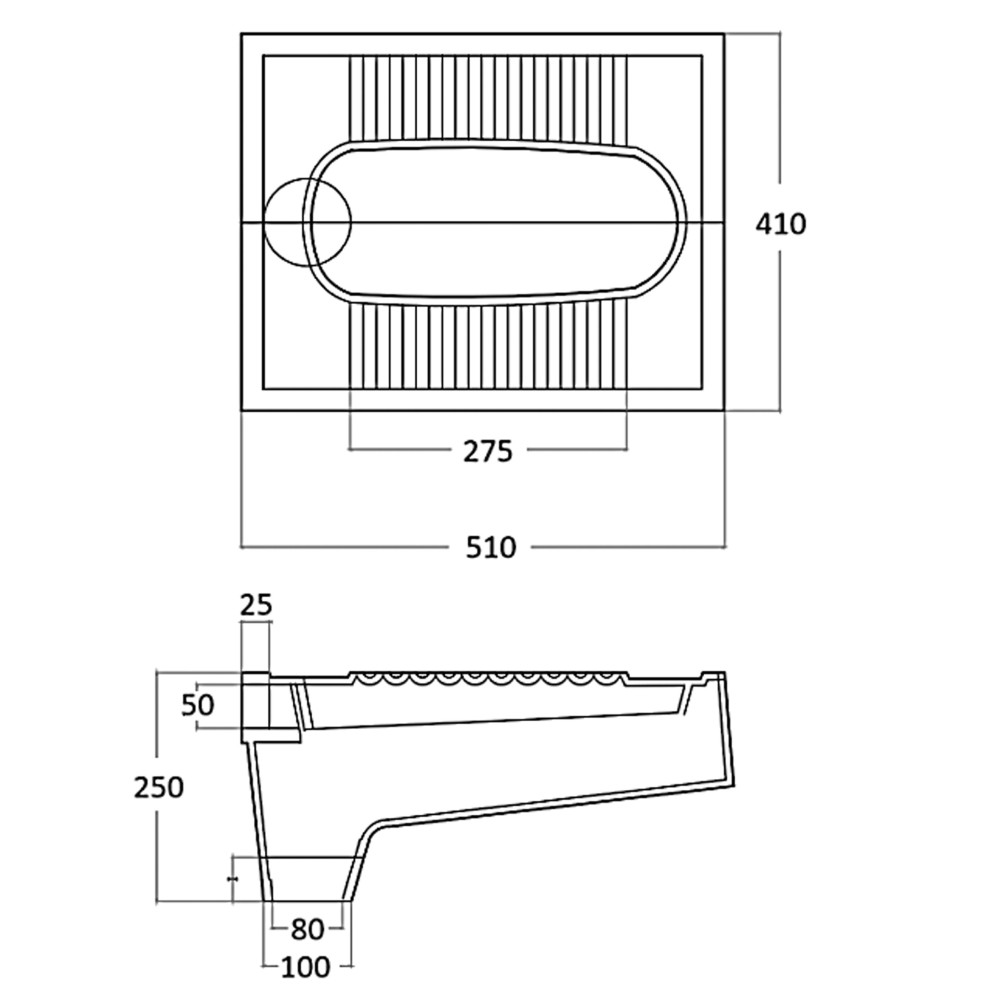 Чаша Генуя 51х41  PEARL PAN-POP-51
