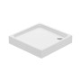 Душовий піддон квадратний TAKO 90х16 з суцільнолитою панеллю