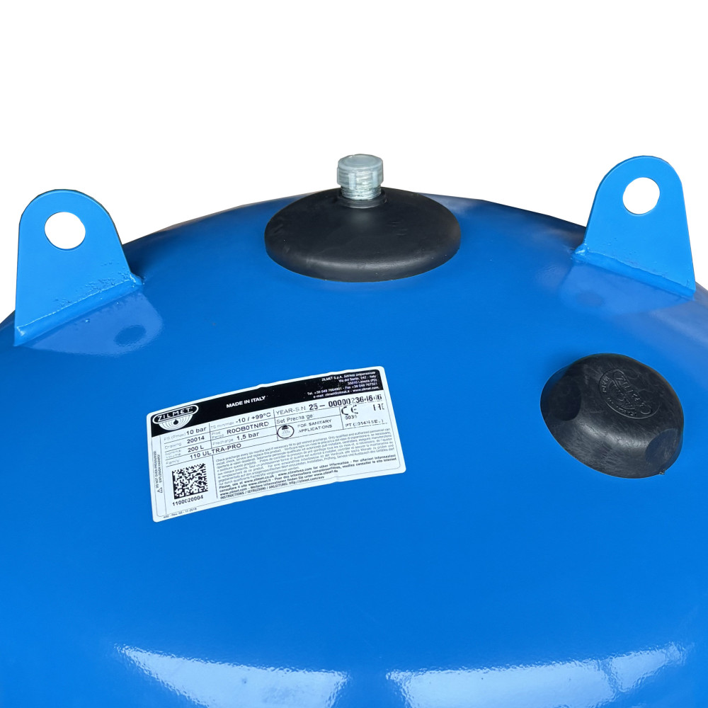 Гідроакумулятор  200л Zilmet ultra-pro 10bar ( 1100020004 )