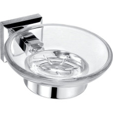 KB 9922 Мильниця одинарна скляна ,латунь